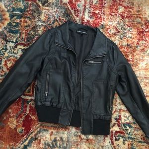 Leather jacket